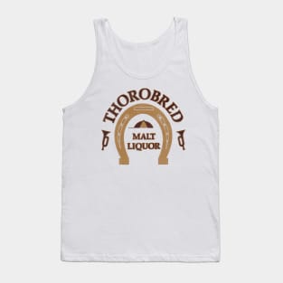 Thorobred Malt Liquor Beer Retro Defunct Breweriana Tank Top